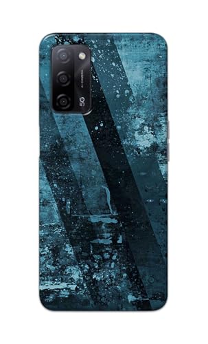 Image of Printed Hard Back Cover for Oppo A54s Back Cover (Rugged Background -J1) -190724(EA)