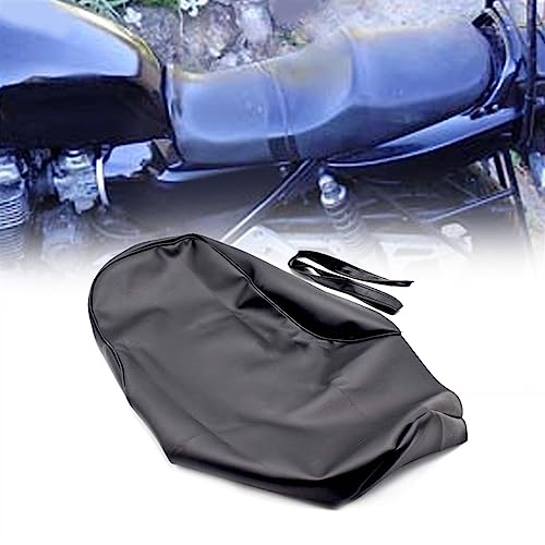 Housse de siège moto étanche pour Yamaha XJR1200 en cuir polyuréthane noir haute protection