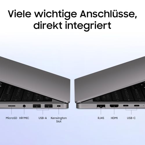 Samsung Galaxy Book6 14 Zoll &ndash; AI Laptop, Intel Core Ultra 7 Prozessor 355, 32 GB RAM, 512 GB Speicherplatz, Anti-Glare, Galaxy AI, Copilot+ PC, Gray, 3 Jahre Herstellergarantie [Exklusiv bei Amazon]