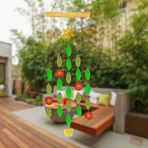 Wind Chimes Solar Windchimes Unique Solar Light Noisemakers,Glass Hanging Wind Chime With Solar Light For Home,Garden,Patio And Yard Decor #TOP29