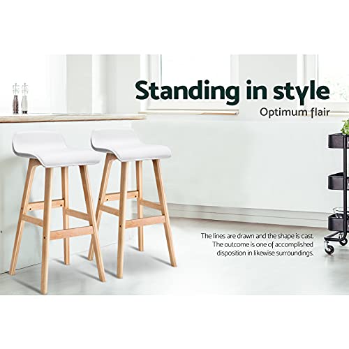 image for Artiss Bar Stools Stool Set of 4 Kitchen Counter Barstools Dining Chai