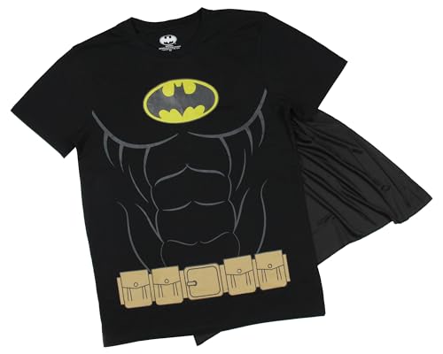 Bioworld TSM5W6UBTM Dc Comics Men'S Batman Costume Shirt thumb #1
