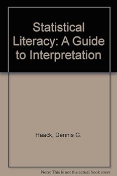 Paperback Statistical literacy: A guide to interpretation Book