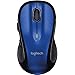 Logitech Wireless Mouse M510 - Laser - Wireless - Radio Frequency - Blue - USB - 1000 dpi - Noteboo