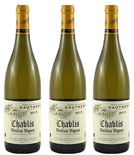 Chablis"Old Vine" 2019 Chardonnay Blanco Seco en lote de 3 botellas Cover