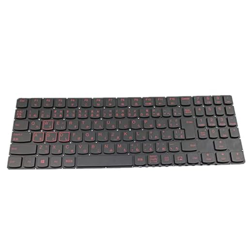 Replacement Teclado de laptop Para For Lenovo Legion Y530-15ICH Y530-15ICH-1060 Preto Layout japonês JP