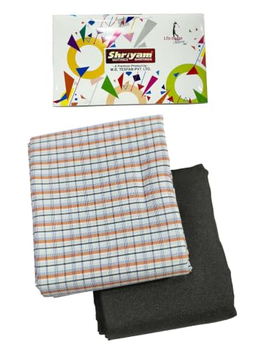 Image of Checkered Shirt Pant Combo Pack (Checks, Free Size, Full Fabric)
