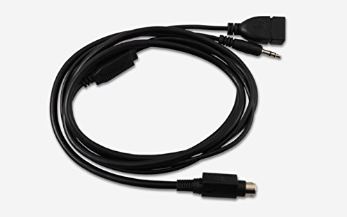 Grom Audio 35Usb Aux-In 3.5Mm Audio And 5V Usb Charging Cable, 5Ft #TOP1