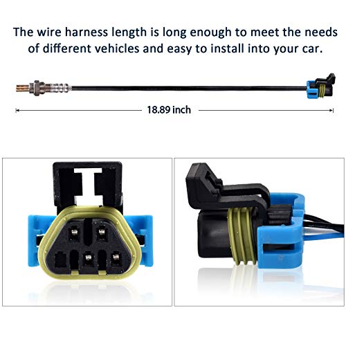 image for Nifeida 234-4669 Upstream/Downstream Right O2 Sensor 1 Front 4 Wire Au