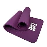 FLEXIBEL EINSETZBAR Die hochwertige Trainingsmatte aus NBR Schaumstoff ist die perfekte Trainingsunterlage für Pilates, Fitness & Workouts. Bestens geeignet für Reha, Schwangerschafts-Turnen oder Rückbildungsgymnastik.