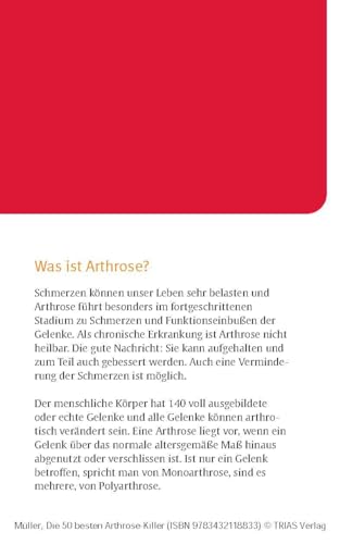 Die 50 besten Arthrose-Killer