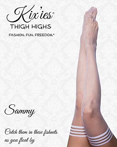 Image of Kix'ies Bridal Hosiery Thigh High Stockings For Women with No-Slip Stay Up Grip | Bridal Lingerie - Bridal Wedding Collection