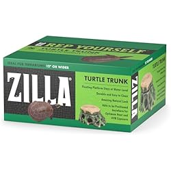 Zilla QuickBuild Wasserschildkröten-Terrarium 76,2x30,5x34,3 Cm - 20 Gallonen, Mit Ablauf & Fronttüren