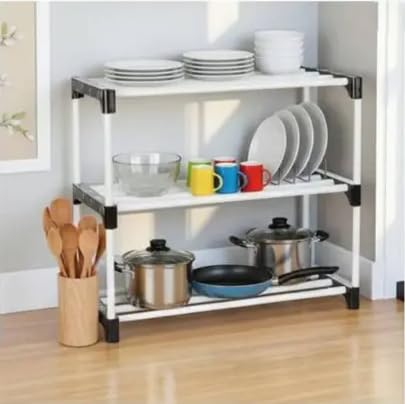 Shoe Rack Sturdy Shoe Organizer for 15+ Pairs,Space-Saving Storage for Entryway & Closet Shoe Rack Modern Rack Shoe Stand with Open Shelves, Ideal for Bedroom (3 Shelf)-picture-27