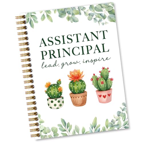 Sixrip Assistant Principal Definition 160 Pages Lined Spiral Notebook Funny Assistant Principal Notebook Back to School Teacher Gifts for Men Women Appreciation Retirement Gifts for School Leader