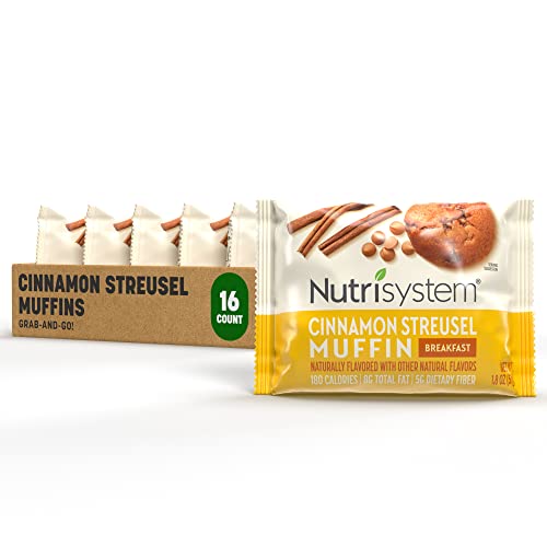 NutrisystemÂ® Cinnamon Streusel Breakfast Muffins - 16ct