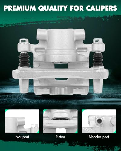 Image of SCITOO 18B5105 18B5104 Rear Left & Right Brake Calipers w /Bracket For Chrysler For 200 /For Sebring,For Dodge For Avenger /For Caliber,For Jeep For Compass /For Patriot,For Mitsubishi For Lancer
