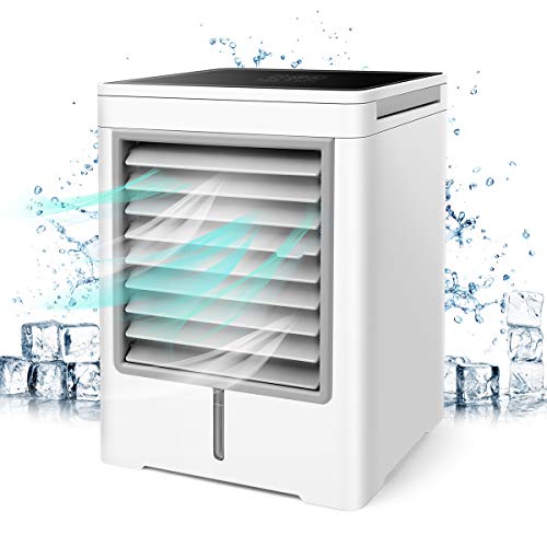 MiToo Portable Air Conditioner, 3 in 1 Air Cooler, Purifier, Humidifier… Portable Air