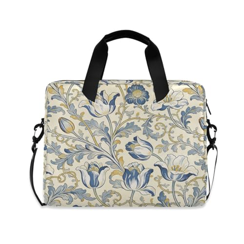 Funda de viaje para laptop 15.6 pulgadas amarillo y azul miniatura 1