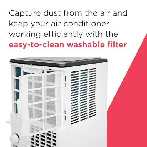 Frigidaire 8,000 BTU Portable Air Conditioner, Cools 350 Sq Ft, White - image 9
