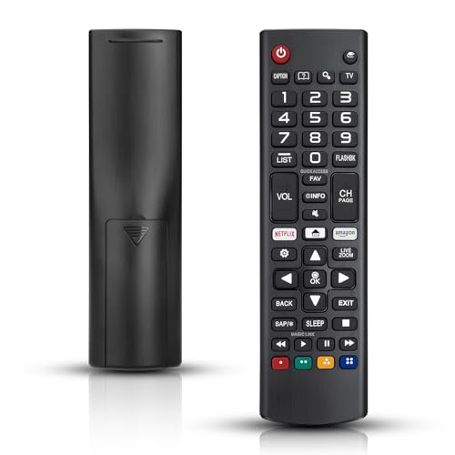 NiceBest 1 Piezas Mando a Distancia para Mando LG Smart TV AKB75095307 AKB75095308,Reemplazo Mando Smart TV para Todos los Televisión LG Original(No Incluye Pilas)