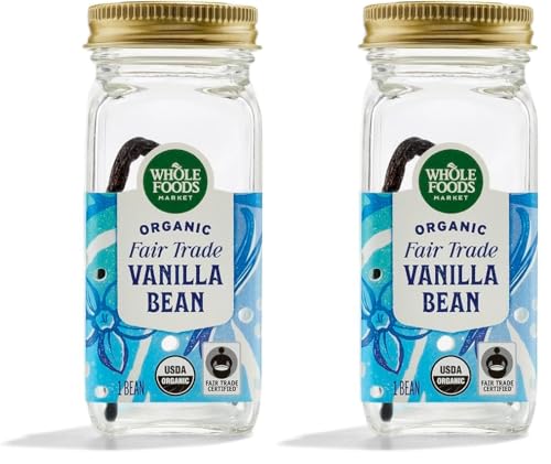 Image of Whole Foods Market, Organic Fair Trade Vanilla Bean, 1 ct (Pack of 2)