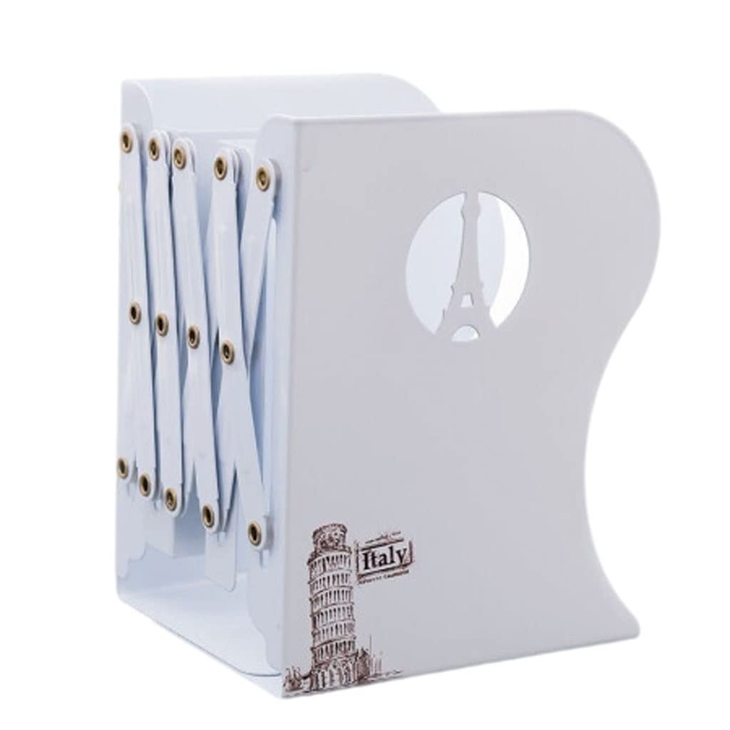 Sujetalibros, Extremos de Libros Plegables Ajustables, sujetalibros de Escritorio de Alta Resistencia Simple, para Almacenamiento de Escritorio, Regalos de graduación