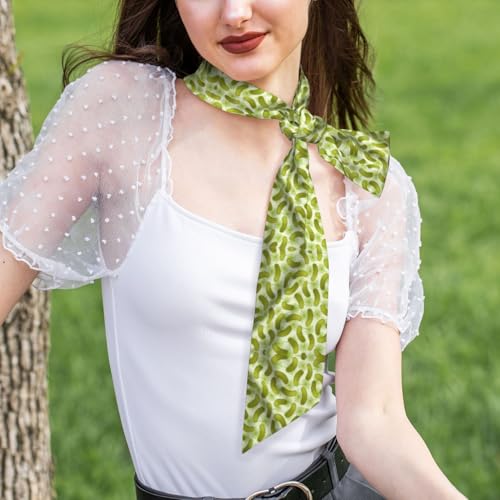 Sushi Dill Pickles Print Bandanas Scarf For Women Lightweight And Fashion Neck Head Scarves4