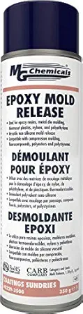 MG Chemicals Non-Silicone Epoxy Mold Release, 12.3 oz Aerosol