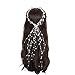 Accesorio para el pelo de boda, accesorios para el pelo de novia, perlas de estrás, plata, flores, novia, para mujeres, niñas, bodas, fiestas o informales, color blanco
