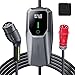 VDLPOWEREU Typ 2 Ladekabel 11kW, EV Ladegerät Dreiphasig CEE 16A Mobile Wallbox Ladestation Einstellbarer Strom und Einstellung Startzeit für Allen Elektrofahrzeugen EV PHEV IEC 62196-2 Stecke 5 Meter 19 x günstig Kaufen-VDLPOWEREU Typ 2 Ladekabel 11kW, EV Ladegerät Dreiphasig CEE 16A Mobile Wallbox Ladestation Einstellbarer Strom und Einstellung Startzeit für Allen Elektrofahrzeugen EV PHEV IEC 62196-2 Stecke 5 Meter