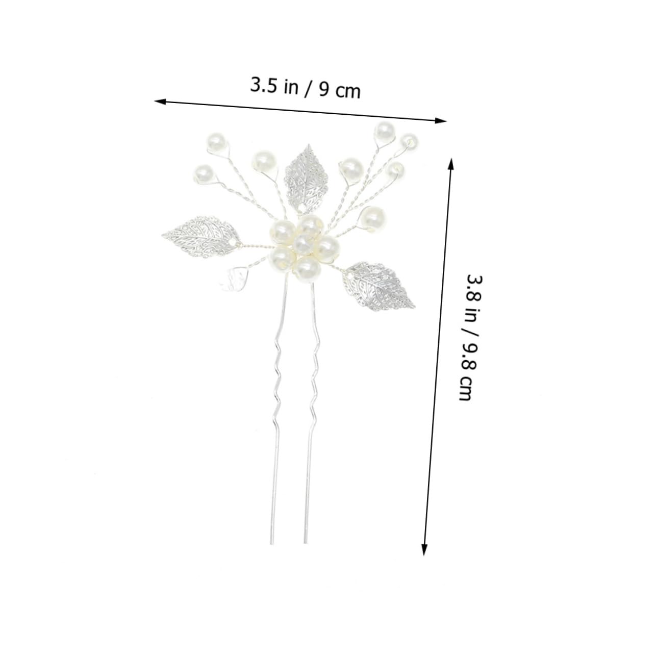 Housoutil 15 Piezas tocado de horquilla accesorios para el cabello de fiesta tocado de boda para novia tiara pasadores de pelo pasador de pelo de la boda palo de pelo nupcial Oro y plata