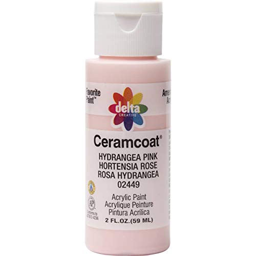 Delta Creative Ceramcoat Acrylic Paint in Assorted Colors (2 oz) 2449 Hydrangea Pink