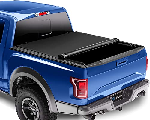 ECCPP Roll Up Truck Bed Tonneau Cover fit for GMC Sierra 1500/2500HD 1999-2006,for GMC Sierra 2500 1999-2004 | Fits 8FT Truck Bed | Low Profile Waterproof Tonneau Cover