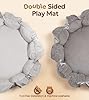 5-in-1 Thick & Plush Baby Play Gym, Baby Play Mats for Floor, Tummy Time Mat with 6 Toys, Convertible Stage-Based Developmental from Babies to Toddlers, Ball Pit, Pet Cushion Cloudico, Grey #4