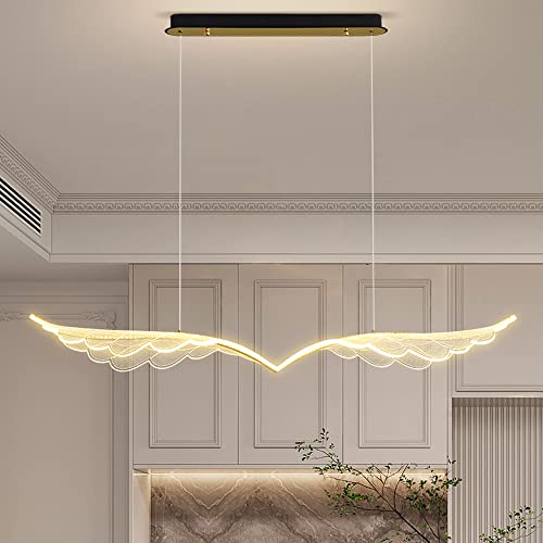 Suspension LED moderne anti-éblouissement pour éclairer confortablement la table
