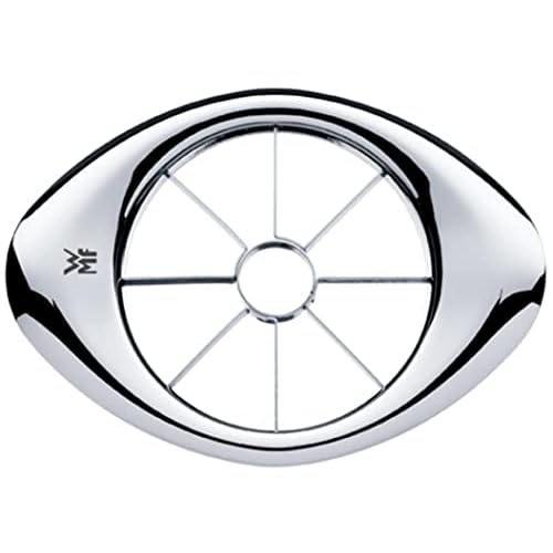 WMF Gourmet Birnen- und Apfelschneider Edelstahl Ø 9 cm, Obstschneider ideal für Äpfel und Birnen, Cromargan Edelstahl