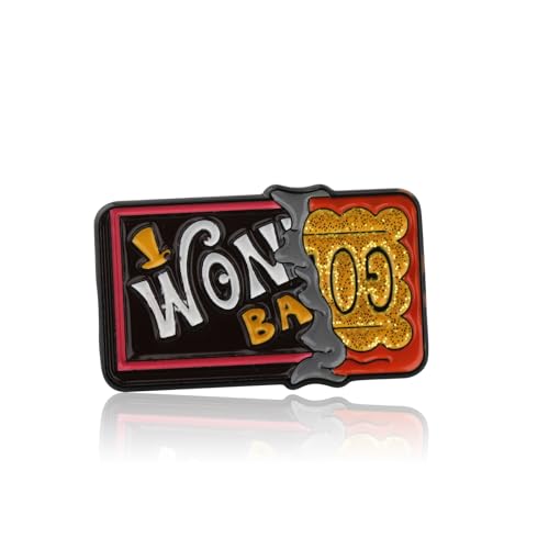 Image of Willy Musical Brooch Willy Chocolate Inspired Gifts Willy Musical Jewelry Willy Bar Enamel Pin