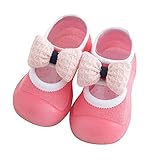 幼児キッズ幼児新生児男の子女の子靴ファーストウォーカーかわいいちょう結びソフト滑り止め耐摩耗性靴下靴ベビーベッド靴 prewalker スニーカー 上履き入れ 女の子 ナイロン 運動靴 白 小学生