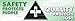 Accuform MBR819 Motivational Safety Banner, Legend"Safety Protects People Quality Protects Jobs", 28" Length x 8-ft Width, Reinforced Vinyl with Metal Grommets