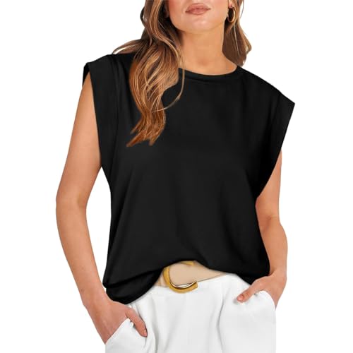 T-shirt col rond femme ample anti-transpilation style chemisier à rayures