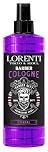 Lorenti 80° Lemon & Eternal Aftershave | Barber Cologne for Men | Long Lasting Mens Cologne | Clean, Refined, Masculine Perfume for Men Sterilize Skin 400 ML (Purple)