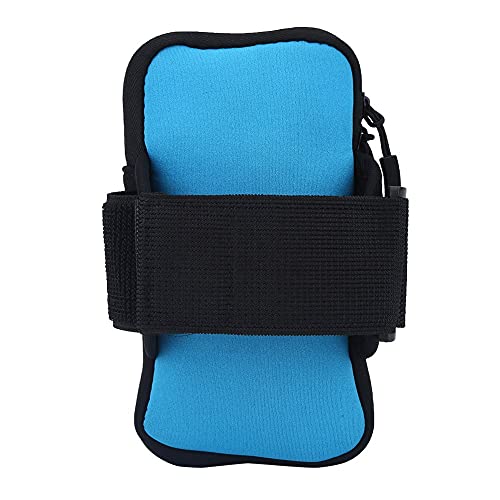 Outdoor Sport Running Jogging Oefening Gym Arm Pols Pouch Armband Telefoon Case Bag Blauw. - Image 5