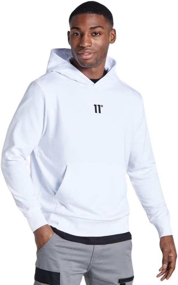 Eleven Degrees Sudadera gráfica Blanco. (S)