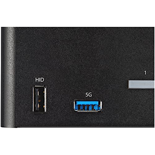 Image of StarTech 2-Port Quad DisplayPort KVM, 4K 60Hz UHD HDR, USB 3.0, TAA