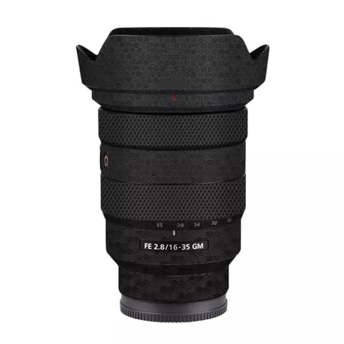 Film protection Sony FE 16-35mm F2.8 GM anti-rayures motif nid d'abeille noir