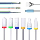 productos fantasy nails en el estado de mexico 【Safe & Easy to Use】The nail drill bits are corrosion resistant, as well as no clogging for nails. Nail brush bit can easily clean the dust on the bits or nails, protect the bits after each use, keep you and your nails healthy
