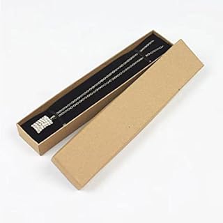 1Pc 7x9x3cm Necklace and Earring Gift Box, Small Gift Boxes for Jewellery Gift Boxes with Lids Cardboard Boxes with Lids Black Pendant Storage Case Organizer for Christmas Wedding Valentine's Day