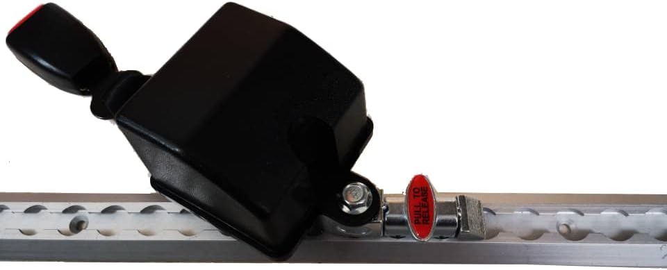 Miniatura 3 de Bonberland Amarre para silla de ruedas, cinturón de seguridad, arnés de silla de ruedas, kit de cinturón de ocupante