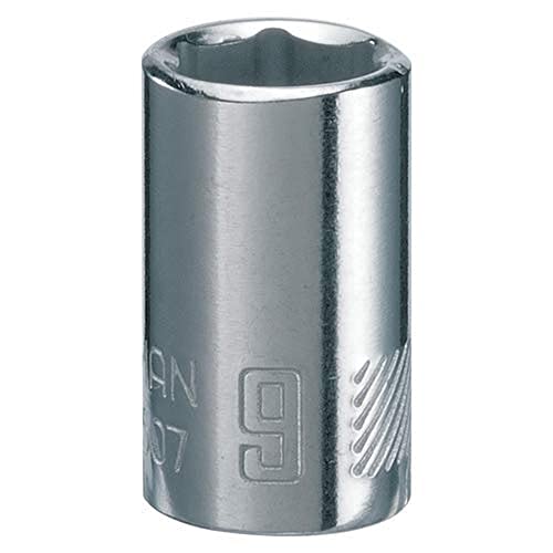 Image of CRAFTSMAN Shallow Socket, Metric, 1 /4-Inch Drive, 9mm, 6-Point (CMMT43507)